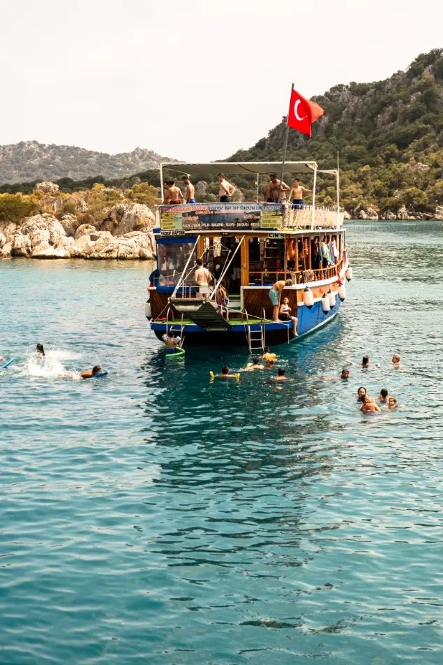 Tekirova'dan Kekova Tekne Turu